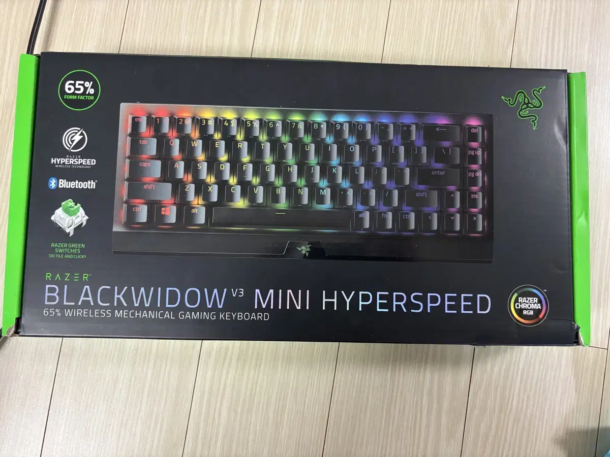 레이저 블랙위도우 V3 Mini HyperSpeed